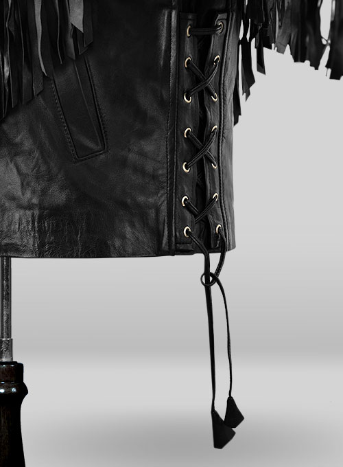 (image for) Leather Fringe Jacket #1006 - Click Image to Close