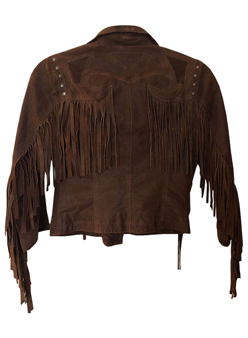 Leather Fringe Jacket #1006 : LeatherCult: Genuine Custom Leather