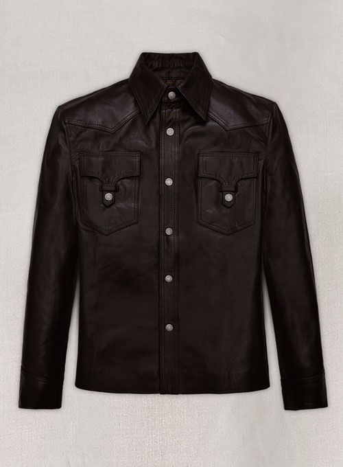 (image for) Leather Shirt Jacket #129 - Click Image to Close