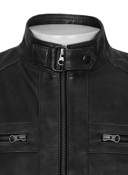 Leather Jacket # 653
