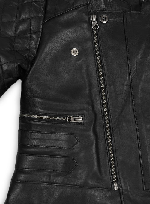 (image for) Leather Biker Jacket # 529 - Click Image to Close