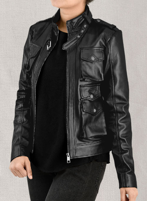 Leather Jacket # 235