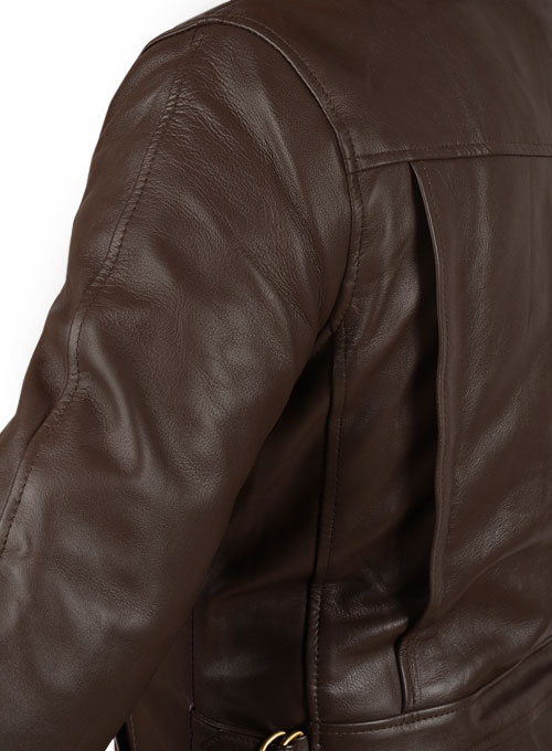 (image for) Leonardo DiCaprio Inception Leather Jacket - Click Image to Close