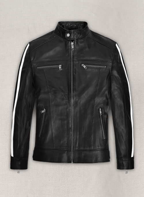 (image for) Leon Kennedy Resident Evil: Vendetta Leather Jacket - Click Image to Close
