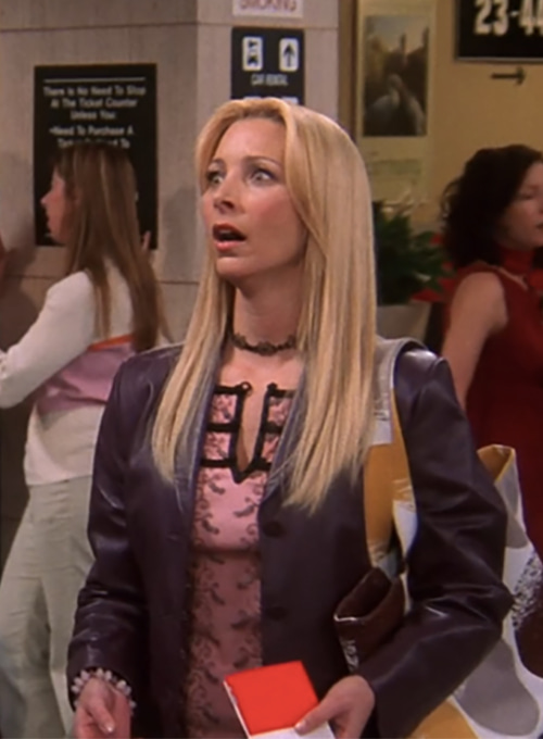 Lisa Kudrow Friends Season 10 Leather Jacket