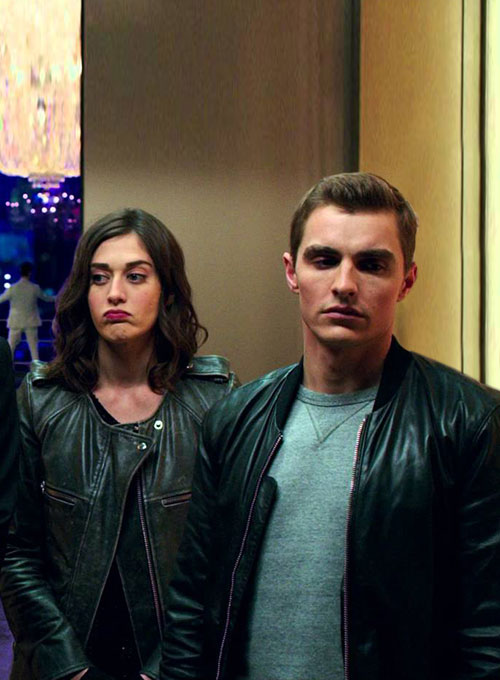 (image for) Lizzy Caplan Now You See Me 2 Leather Jacket - Click Image to Close