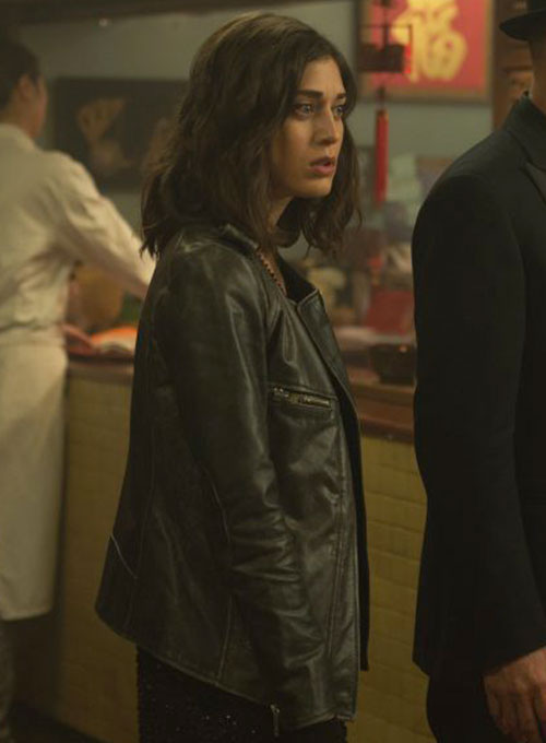 Lizzy Caplan Now You See Me 2 Leather Jacket - Click Image to Close