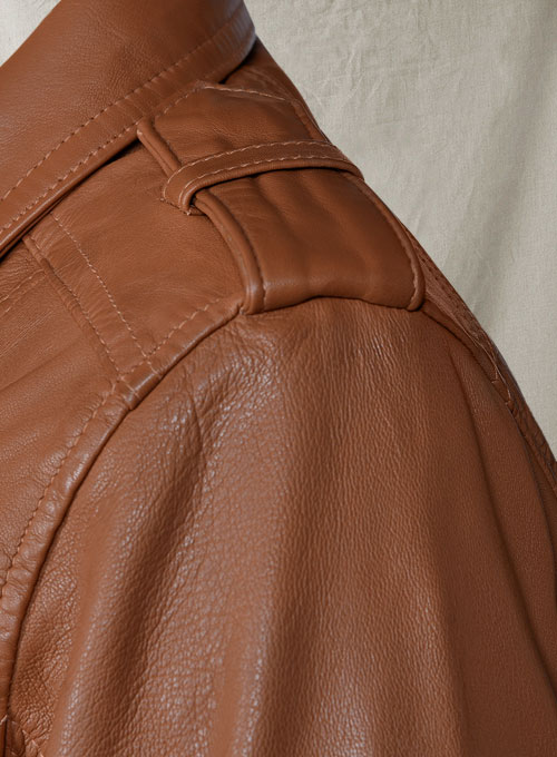 (image for) Log Cabin Brown Leather Jacket # 267 - Click Image to Close
