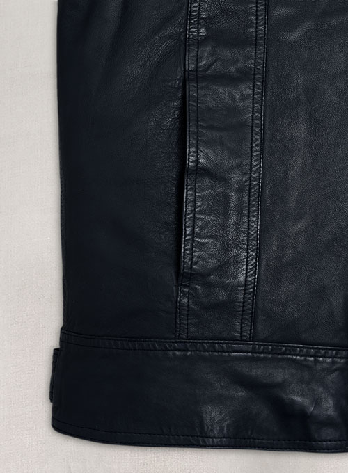 (image for) Lucas Bravo Emily In Paris Leather Jacket