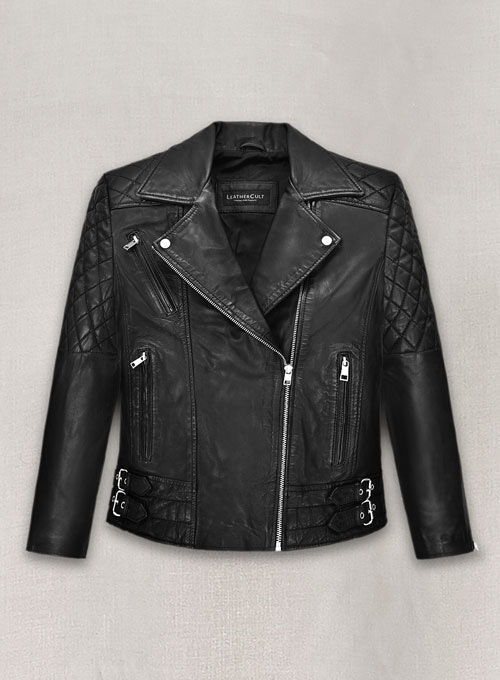(image for) Lucy Hale Leather Jacket #2