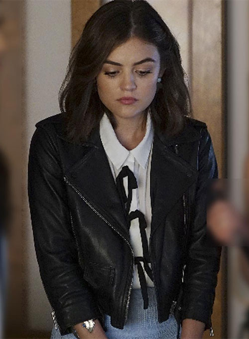(image for) Lucy Hale Pretty Little Liars Leather Jacket