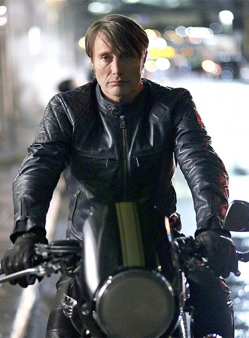 Mads Mikkelsen Hannibal Season 3 Leather Jacket - Click Image to Close