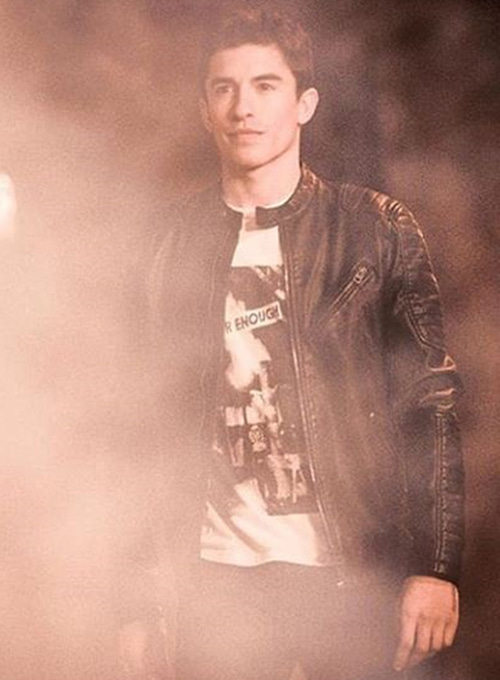 (image for) Marc Marquez Leather Jacket - Click Image to Close