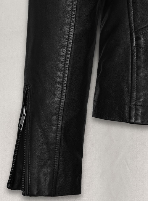 (image for) Margot Robbie Leather Jacket