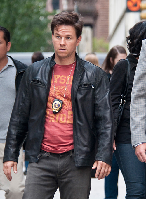(image for) Mark Wahlberg The Other Guys Leather Jacket