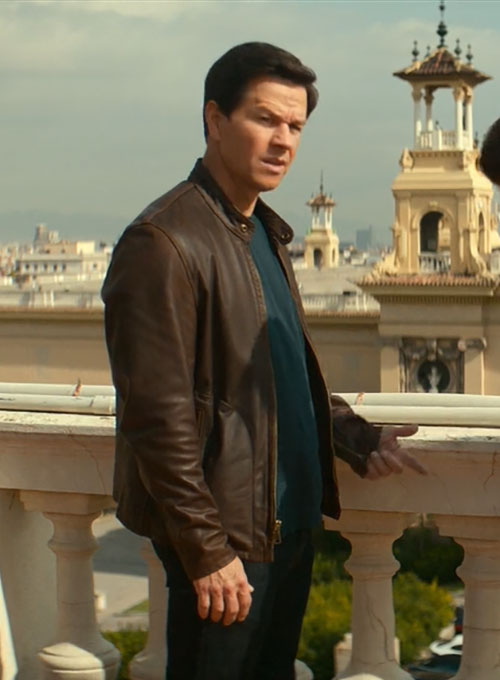 Mark Wahlberg Uncharted Leather Jacket