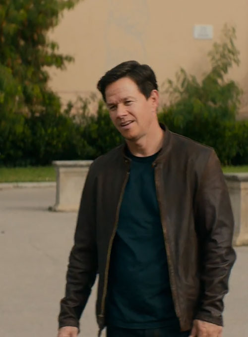Mark Wahlberg Uncharted Leather Jacket - Click Image to Close