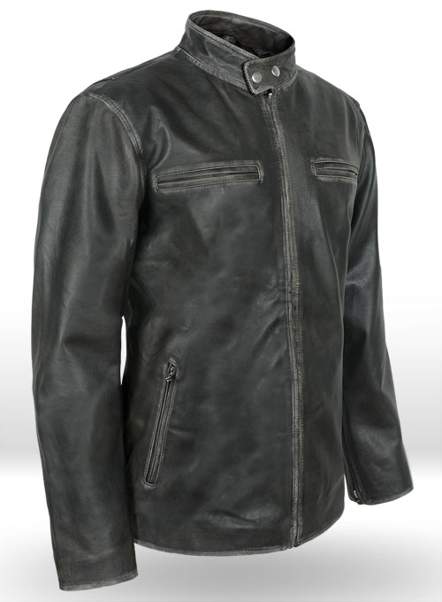 (image for) Mark Wahlberg Daddys Home Leather Jacket - Click Image to Close