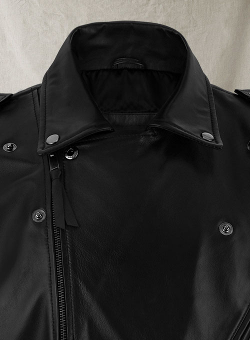 (image for) Marlon Brando The Wild One Leather Jacket - Click Image to Close