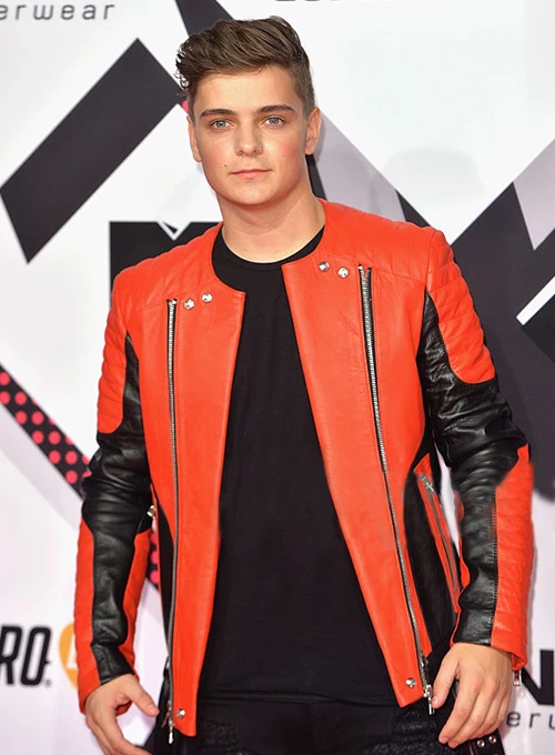 (image for) Martin Garrix MTV European Music Awards Leather Jacket