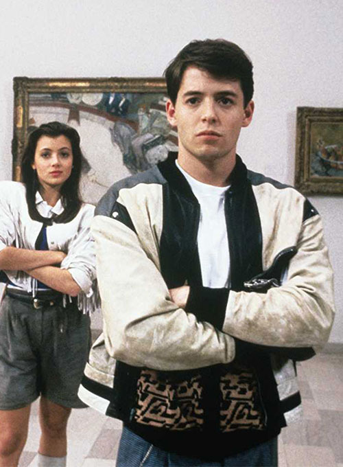 (image for) Matthew Broderick Ferris Bueller\'s Day Off Leather Jacket
