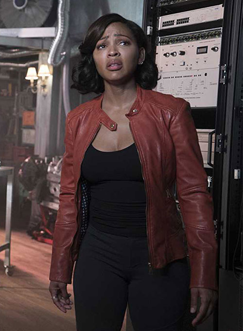 (image for) Meagan Good Minority Report Leather Jacket