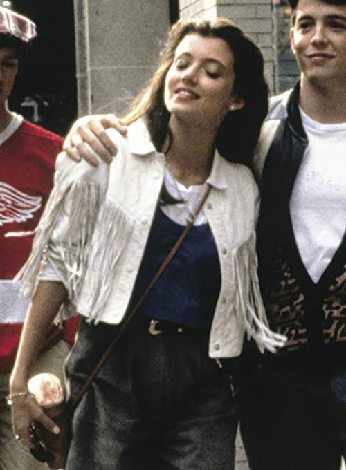 Mia Sarapochiello Ferris Bueller's Day Off Leather Jacket - Click Image to Close