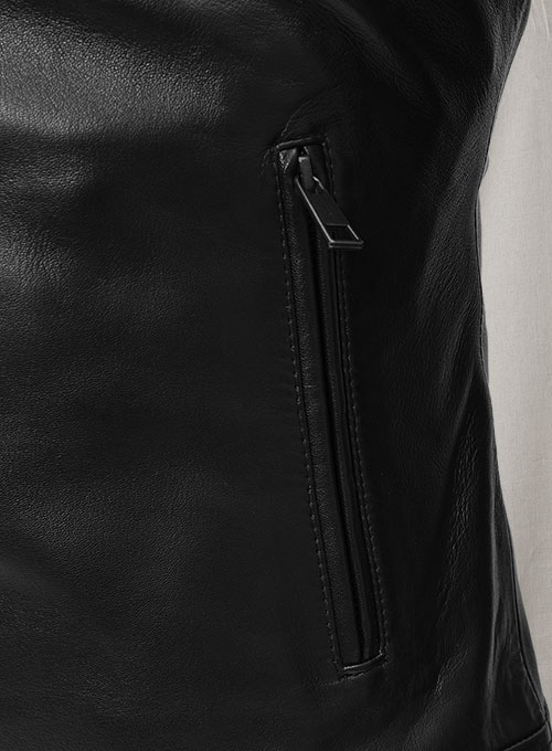 (image for) Michael Fassbender Leather Jacket - Click Image to Close