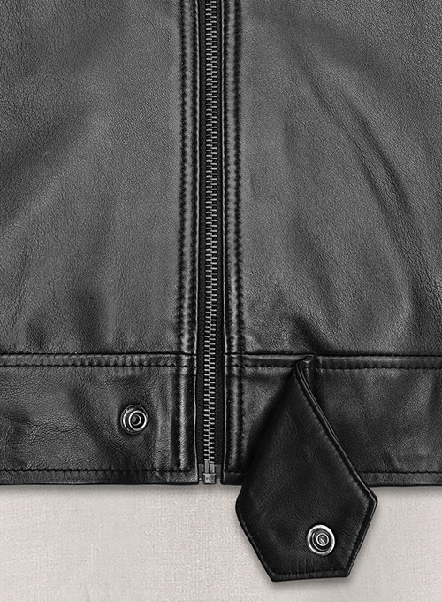 (image for) Michael Fassbender Leather Jacket #2 - Click Image to Close