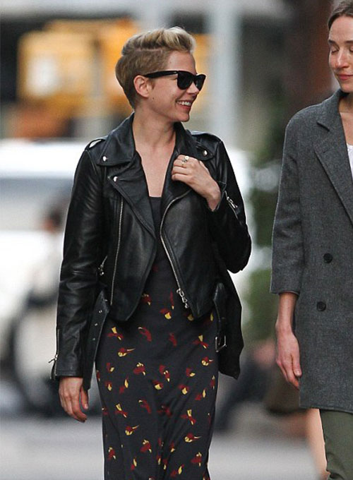(image for) Michelle Williams Leather Jacket