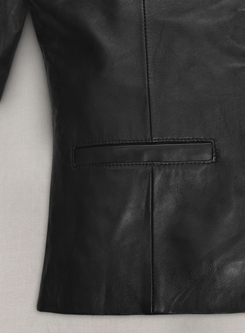 (image for) Milla Jovovich Leather Jacket - Click Image to Close