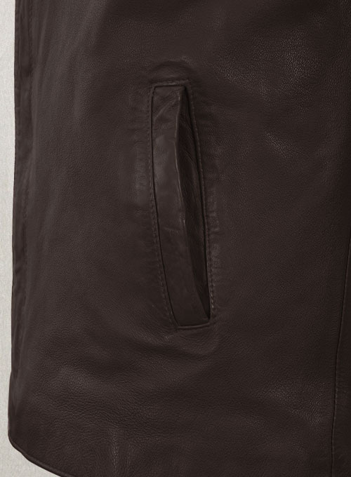(image for) Motorad Brown Biker Leather Jacket