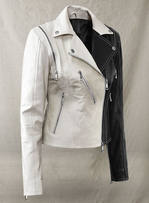 (image for) Moto Twister Leather Jacket - Click Image to Close