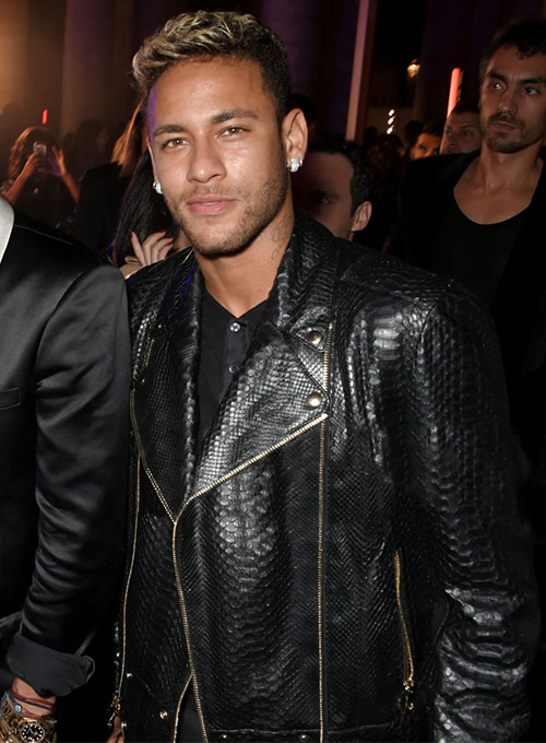 Neymar Leather Jacket - Click Image to Close