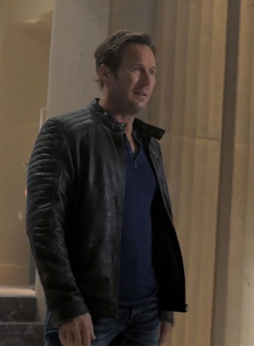 (image for) Patrick Wilson Moonfall Leather Jacket - Click Image to Close
