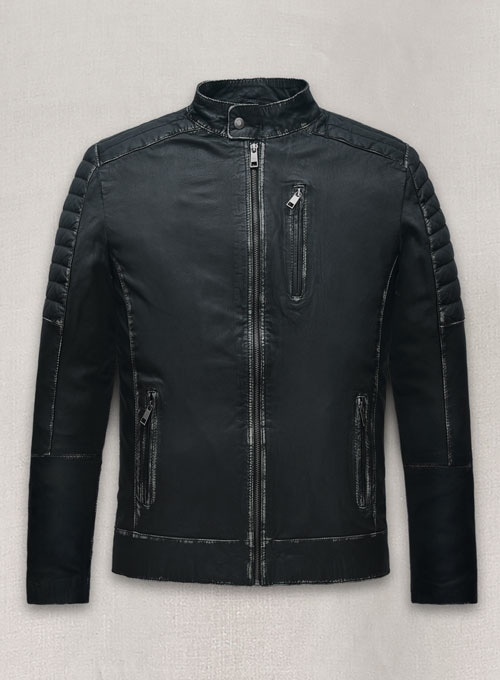 (image for) Patrick Wilson Moonfall Leather Jacket - Click Image to Close