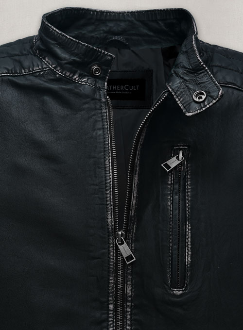 (image for) Patrick Wilson Moonfall Leather Jacket - Click Image to Close