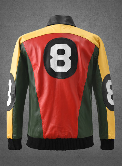 (image for) Patrick Warburton 8 Ball Leather Jacket - Click Image to Close