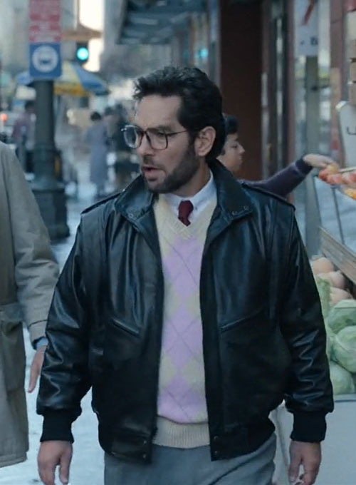 (image for) Paul Rudd The Shrink Next Door Leather Jacket - Click Image to Close