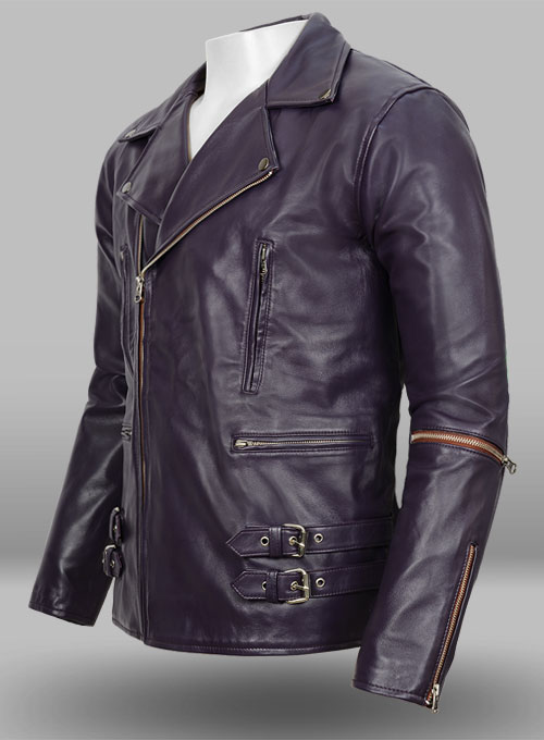 (image for) Purple Leather Jacket # 903 - Click Image to Close