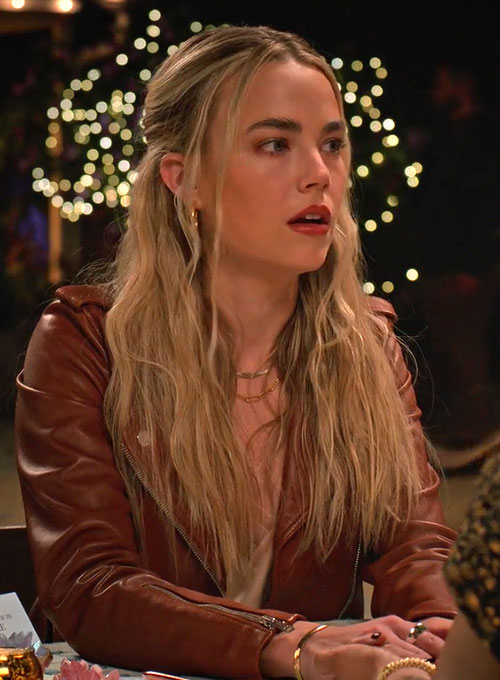 (image for) Rebecca Rittenhouse Maggie Leather Jacket #1 - Click Image to Close