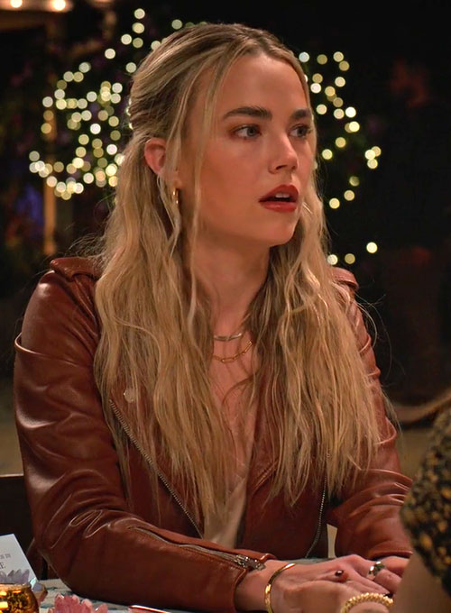 (image for) Rebecca Rittenhouse Maggie Leather Jacket #1