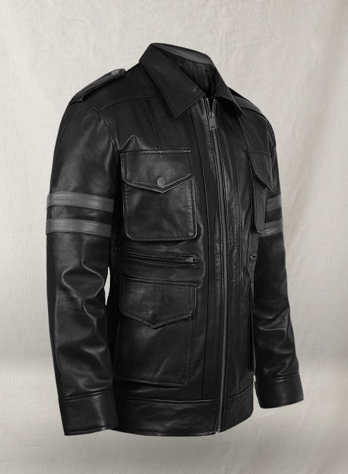 (image for) Resident Evil 6 Leon Kennedy Leather Jacket - Click Image to Close