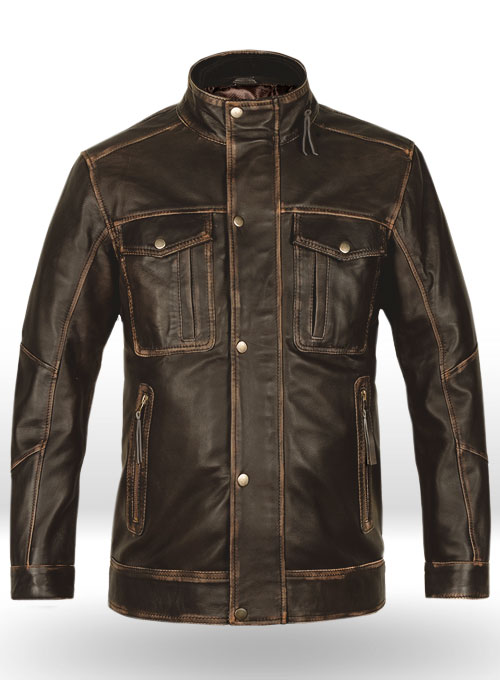 (image for) Retro Leather Jacket - Click Image to Close