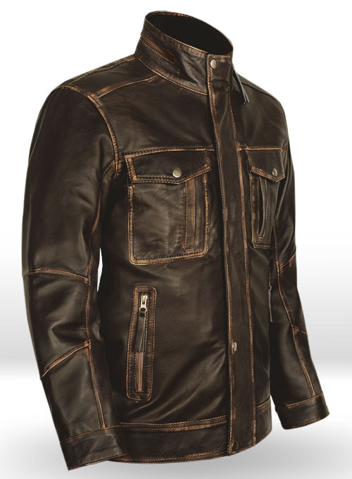Retro Leather Jacket : LeatherCult: Genuine Custom Leather Products ...