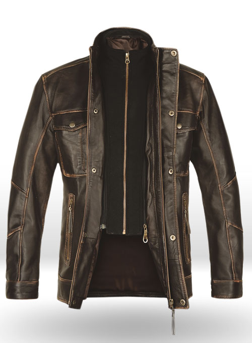 Retro Leather Jacket : LeatherCult: Genuine Custom Leather Products ...