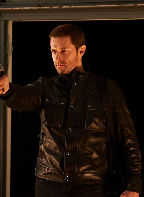 (image for) Richard Armitage Hannibal Season 3 Leather Jacket - Click Image to Close