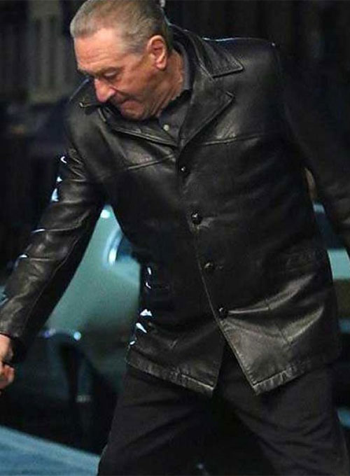 (image for) Robert de Niro The Irishman Leather Jacket