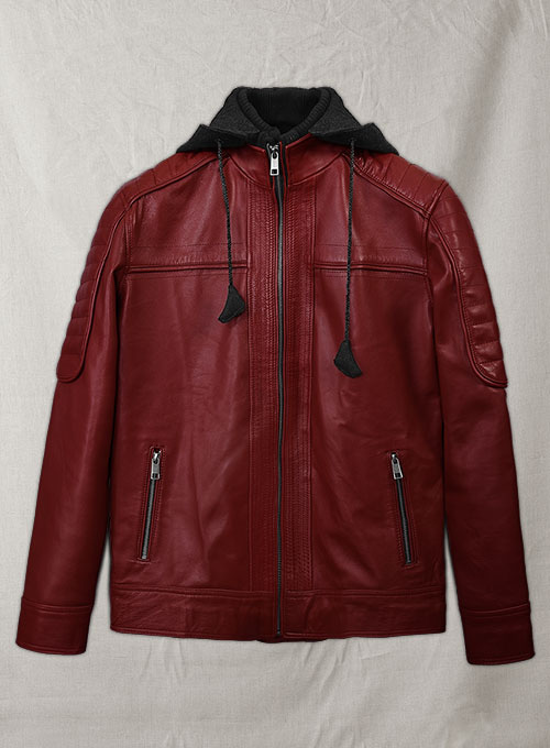 (image for) Rodeo Hooded Leather Jacket - Click Image to Close