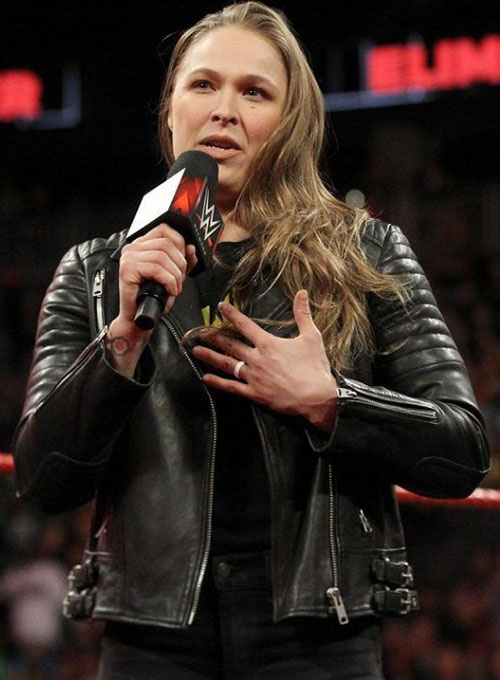 (image for) Ronda Rousey Leather Jacket